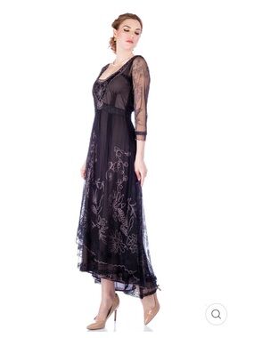 Nataya 40163 Downtown Abbey black/coco Tea Party Gown